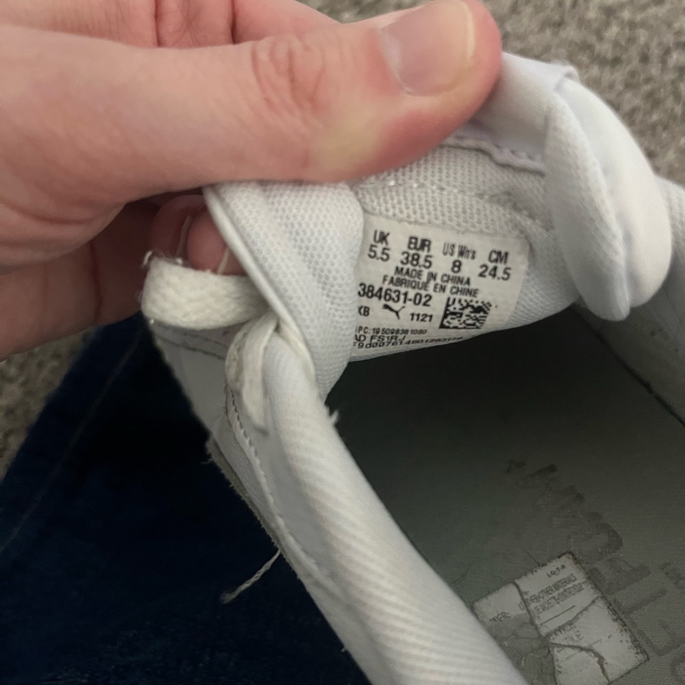 White Puma Sneakers